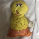 Vintage Gabriel 1980 Yellow Sesame Street Big Bird Stuffed Squeaker Toy 6.5"