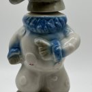 Vtg 1968 Jim Beam Trophy Clown Donkey Whiskey Bottle Decanter EMPTY Political