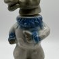 Vtg 1968 Jim Beam Trophy Clown Donkey Whiskey Bottle Decanter EMPTY Political