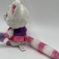 Yoohoo & Friends Pink Purple And White Lemur Plush Cheerleader Aurora 2015