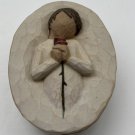 Willow Tree Loving Angel Oval Trinket Box "Love, Pure and Simple" Lordi 2004