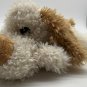 Creature Comforts Puppy Dog Plush Laying Down Stuffed Animal Toy Cream Tan 13"