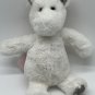World's Softest Plush Toy WHITE PINK GREY GRAY Starry Eared Unicorn 10&acirc;�� CLEAN