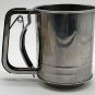 Flour Sifter Stainless Steel for Baking Double Layer Sugar Shaker with Hand