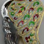 Handmade Golden Meenakari Shell Shaped Dryfruit Box Handmade 7.5&acirc;�� RARE