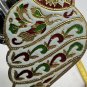 Handmade Golden Meenakari Shell Shaped Dryfruit Box Handmade 7.5&acirc;�� RARE