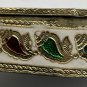 Handmade Golden Meenakari Shell Shaped Dryfruit Box Handmade 7.5&acirc;�� RARE