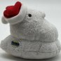 Peeps White Sparkle Christmas Chick with Santa Hat Gund 5"