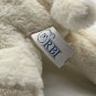 RBI White Kitten Plush 6†Ron Banafato Inc Stuffed Brown Eyes Voice Box Meows