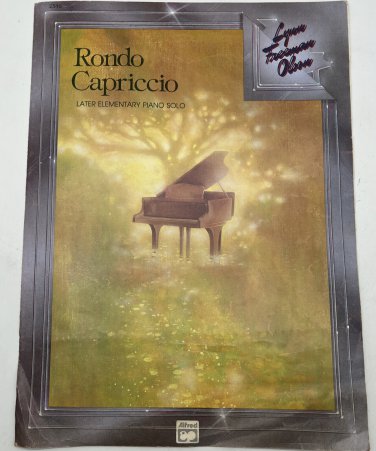Rondo Capriccio  Lynn Freeman Olson 1985 later elementary piano solo