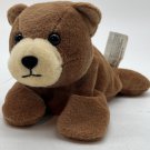 24K BEANIE BOPPERS "BOYCE BROWN BEAR" 1997 PLUSH STUFFED ANIMAL  SPECIAL EFFECTS