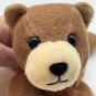 24K BEANIE BOPPERS "BOYCE BROWN BEAR" 1997 PLUSH STUFFED ANIMAL SPECIAL EFFECTS