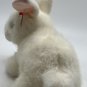 TY Classic Plush Toy Bows White Bunny Rabbit Easter Vintage 1997 Stuffed 10&acirc;��