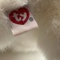 TY Classic Plush Toy Bows White Bunny Rabbit Easter Vintage 1997 Stuffed 10&acirc;��