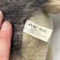 JAAG Plush Sitting Timber Wolf Stuffed Animal Dog 8" Decor Toy Wildlife