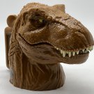 Jurassic Park World T-Rex Live Tour Cup Mug Head Flip Top Jaws Tyrannosaurus Rex