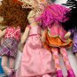 Groovy Girls 5 Dolls Large Pet Bed Manhattan Toy Clean! Seraphina Princess
