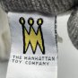 The Manhattan Toy Grey Gray Corduroy Felt Rabbit Plush Animal Stuffed 11â