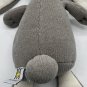 The Manhattan Toy Grey Gray Corduroy Felt Rabbit Plush Animal Stuffed 11â