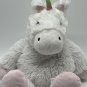 Warmies 13" Pink White Unicorn Microwavable French Lavender Scented Plush