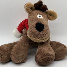 HALLMARK RODNEY REINDEER WEARING RED SCARF PLUSH - APPROX. 16" H