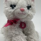 Barbie Cat Kitten Plush 2017 Soft Mattel White Realistic 6”
