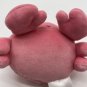 Animal Adventure Lobster Crab Rattle Ring Plush Baby Lovey Toy Pink 4&acirc;�� Wide