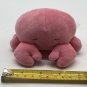 Animal Adventure Lobster Crab Rattle Ring Plush Baby Lovey Toy Pink 4&acirc;�� Wide