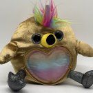 Zuru Rainbocorns Gold Toucan 11” Plush Rainbow Metallic Heart & Glitter Feet