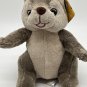 Wildlife Critters Wilcor Lil Soft Squirrel Plush Gray Tan GFT0698 NWT 6.5" Tall