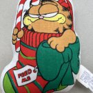VINTAGE ENESCO GARFIELD  Christmas ornament Plush 1978 VERY RARE! Cat Cute