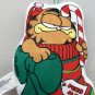 VINTAGE ENESCO GARFIELD Christmas ornament Plush 1978 VERY RARE! Cat Cute