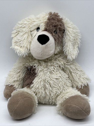WARMIES Huggable Weighted Plush Puppy Dog ~Microwave for Calming Lavender Scent