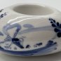 Delft Blue Handpainted Porcelain Votive Candle Tealight Holder Heart Shaped
