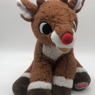 Rudolph The Red Nosed Reindeer Fuzzy 12” Plush, Seaworld /Busch Gardens CLEAN