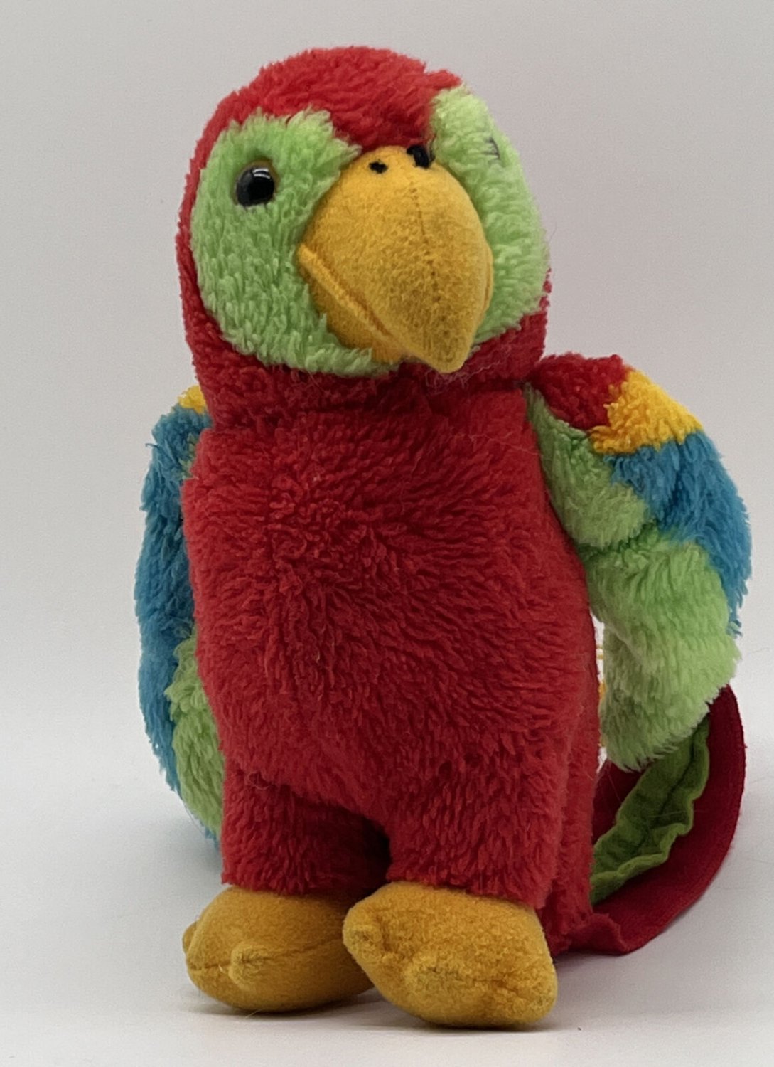 R Dakin & Co Vintage 1981 Stuffed Plush Parrot 8