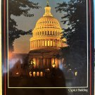 United States Capitol Building Washington DC Postcard With Note 1989
