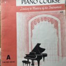 JOHN W. SCHAUM PIANO COURSE The RED Book A Grade 1 Vintage 1945