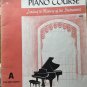 JOHN W. SCHAUM PIANO COURSE The RED Book A Grade 1 Vintage 1945