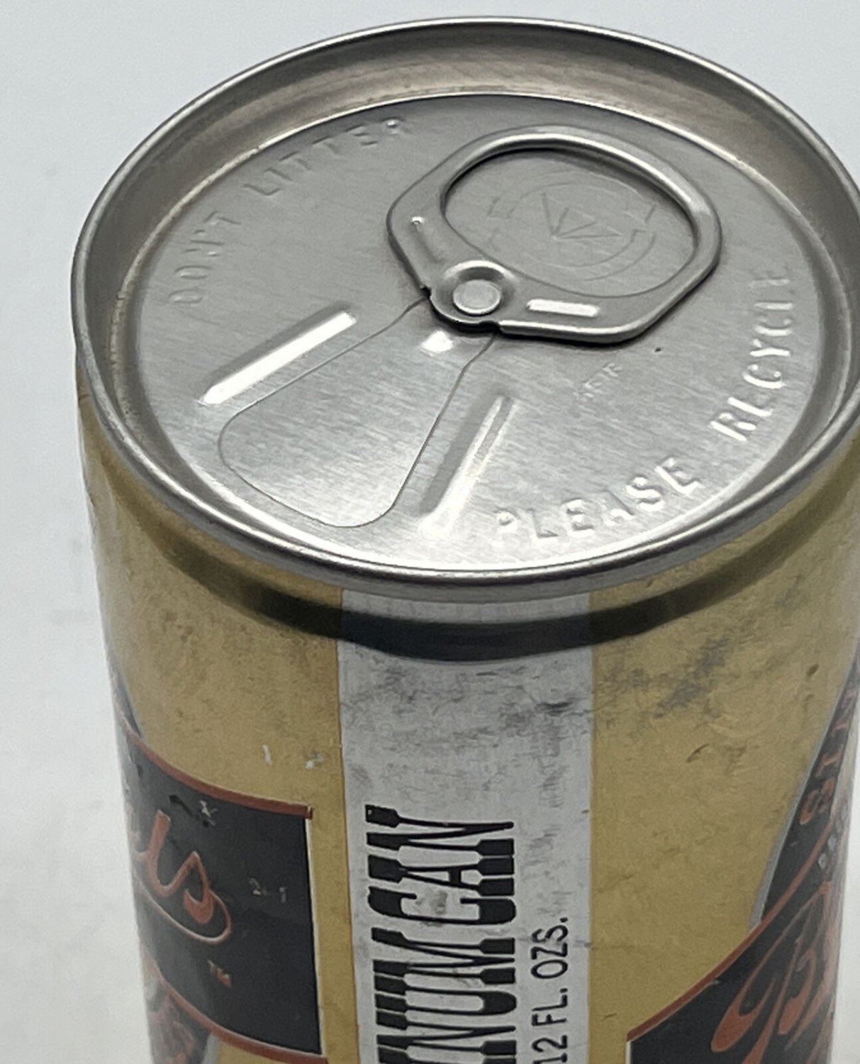 1970s BARTELS BEER CAN BOTTOM OPENED LION BREWERS IN WILKESBARRE, PA
