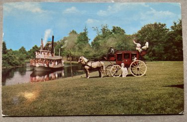Suwanee River Boat Greenfield Village Dearborn Michigan 1950s Color Posted