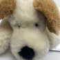 SKM 14" Floppy Bean Bag Pet Jason Dog Soft Plush Animal Stuffed Lovey Cream tan