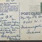 Northern Baptist Assembly Green Lake WI Postcard 1951 Colortone Posted Note