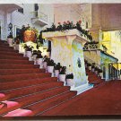 The Grand Hotel Entrance Mackinac Island Michigan 1955 Color Postcard