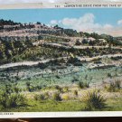 Serpentine Dr Cave Of The Winds MANITOU Colorado CO Postcard 1930s Colortone