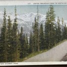 Crater Mountain Victory Berthoud Pass Hwy Colorado CO Postcard 1930s Colortone