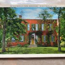 The Old Kentucky Home Bardstown KY Postcard 1930s Colortone
