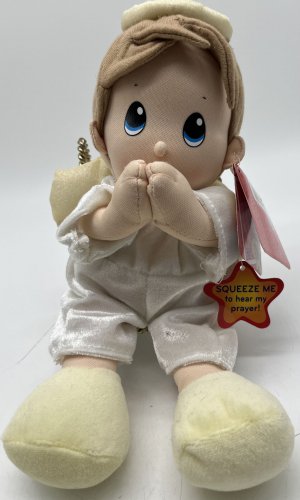 Nuby Prayer Little Boy Plush Recites Bedtime Prayer With Tags