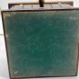 Wooden Box Coffee Grinder Vintage Metal Straps Hand Crank Large 6.25&acirc;�� sq