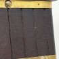 Wooden Box Coffee Grinder Vintage Metal Straps Hand Crank Large 6.25&acirc;�� sq
